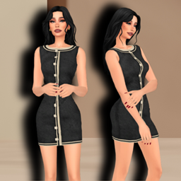 EVAS' CASUAL MINI DRESS logo