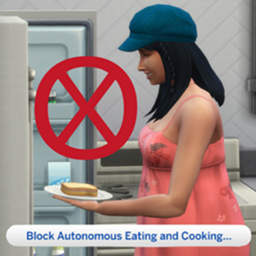 Block Autonomous Eating and Cooking Temporarily de KaylaDot en français