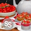 Desserts with strawberries logo