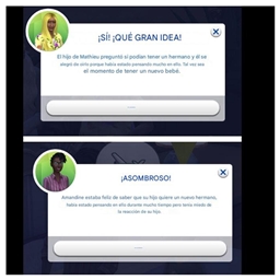 Realistic Life and Pregnancy by PERSEA Spanish translation