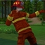 Fireman career (sims 3 remake)by kiarasims4mods Translation into Spanish logo