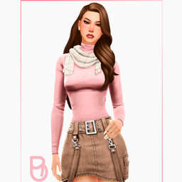 Woman Top with Scarf - Kam - Version 3 project image