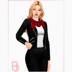 Woman Jacket with Scarf - Kloe - Version 2 logo