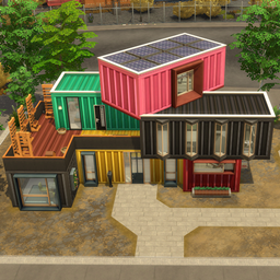 The Haunted Container - No CC logo