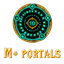 ZamestoTV: M+ portals logo