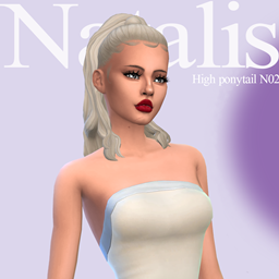High ponytail N02ⁿᵃᵗᵃˡⁱˢ