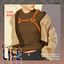 Child's Rugged Gentleman Pulled Hooded Jacket Sweater with Harness logo