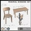 Eartha minimal dinning set logo