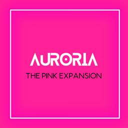 Auroria | The Pink Expansion logo