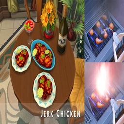 Jerk Chicken By oni  / Translated to Spanish by dokimtz