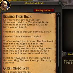 Wow Quest Narrator Sound Pack (Vanilla) project image
