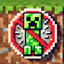 Creeper not exploding logo
