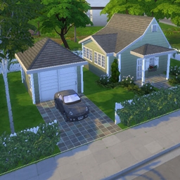 Sun-filled small house