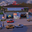 Pizza  Cinema and Bowling logo