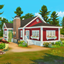 Lakeside Cottage with Bunkie logo