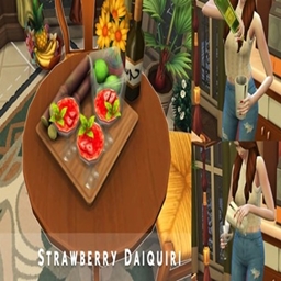 Oni  Recipe Strawberry Daiquir / translation spanish by Monisims