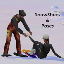 Snowshoes (CAS) and Poses logo