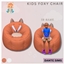 Kids foxy chair logo
