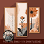 HQ Abstract Flower Triptych #1 Sellable Extra B Samtuse963 logo