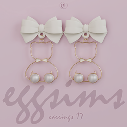[EGGSIMS] earrings 17 logo