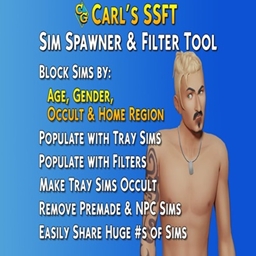 Carl's Sim Spawner & Filter Tool (SSFT) / translation spanish by Monisims