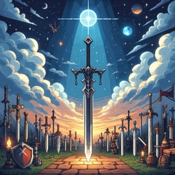 Sword Last Onlne: The Night fall (war of underworld) logo
