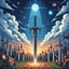 Sword Last Onlne: The Night fall (war of underworld) logo