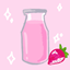 Strawberry Milk  logo