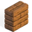 Enchanted Vertical Slabs - Nemo's Woodcutter compatch logo