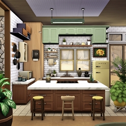 Retro Series - Kitchen 1