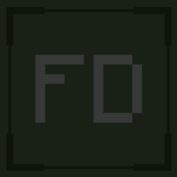 Flat Dark GUI logo