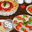 Baked camembert, burrata and caprese salad logo