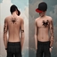 Magic wolf tattoo logo