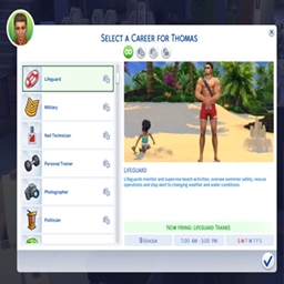 kiarasims Lifeguard (Active) Career / translation spanish by Monisims