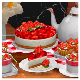 Desserts with Strawberries by Somik and Severinka Spanish translation