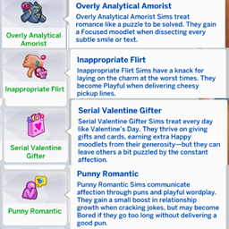 Romance Themed Valentines Day Traits By Maplebell| Chinese Translation