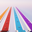 luckyblock race with checkpoints logo