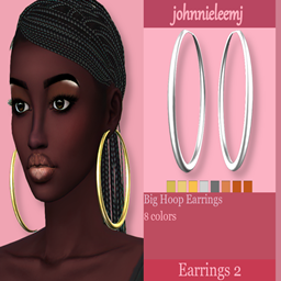 johnnieleemj Earrings 2 (Big Hoop Earrings) logo