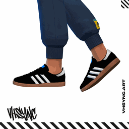 [VHSync] Classic Children Sneakers project image