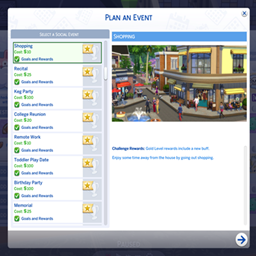 Shopping Event kiarasims  / translation spanish by Monisims