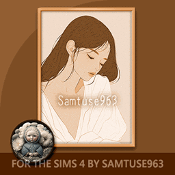 Minimalist Fashion Painting #2 Extra A Samtuse963