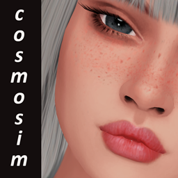 cosmosim lipstick N103 logo