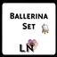 Ballerina Set - CC logo