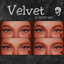 Velvet - a TS4 brow set logo