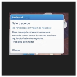 Attend Business Trip Interaction by kiarasims4mods Portuguese Translation