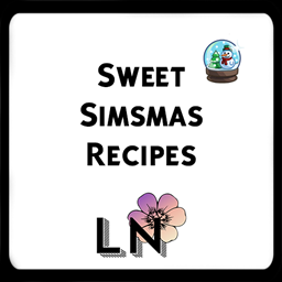 Sweet Simsmas Recipes <3 logo