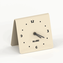 GUA_Minimalist table clock logo