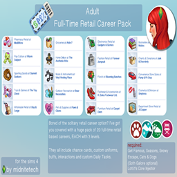 midnitetech Full-Time Retail Career Pack / translation spanish by Monisims