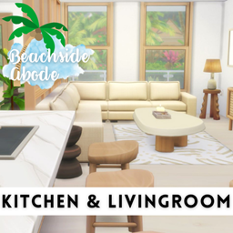 Beachside Abode - Living, Kitchen, Dining
