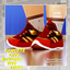 Toddler's Casual Outdoor Stylish Gold Ribbed Trainer Sneakers logo